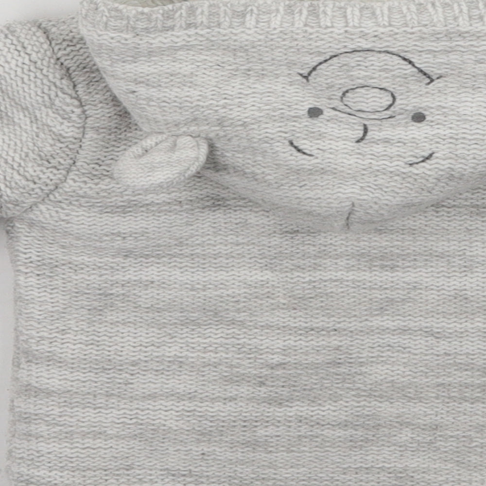 George Baby Grey   Jacket Coatigan Size 0-3 Months  - Disney