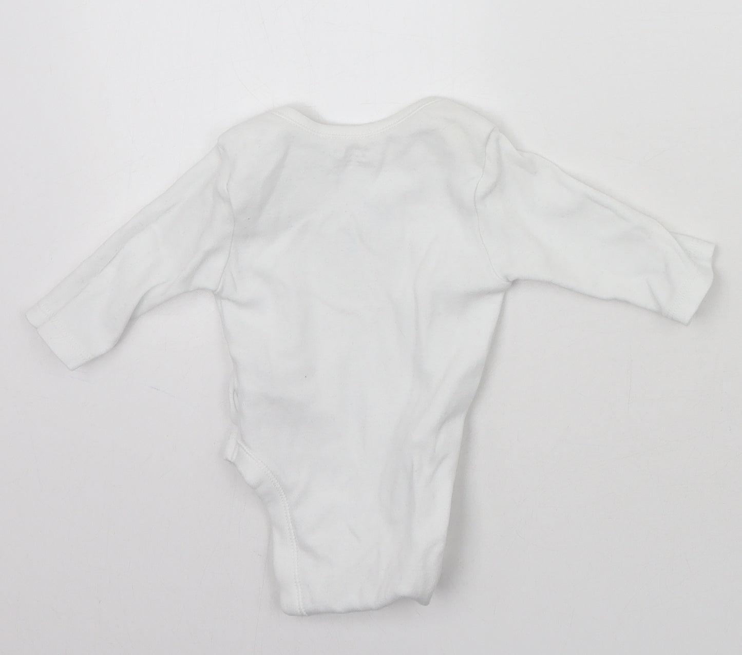 Primark Baby White   Babygrow One-Piece Size 0-3 Months