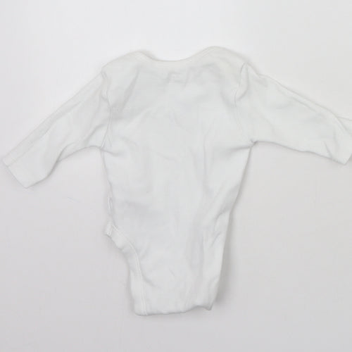 Primark Baby White   Babygrow One-Piece Size 0-3 Months