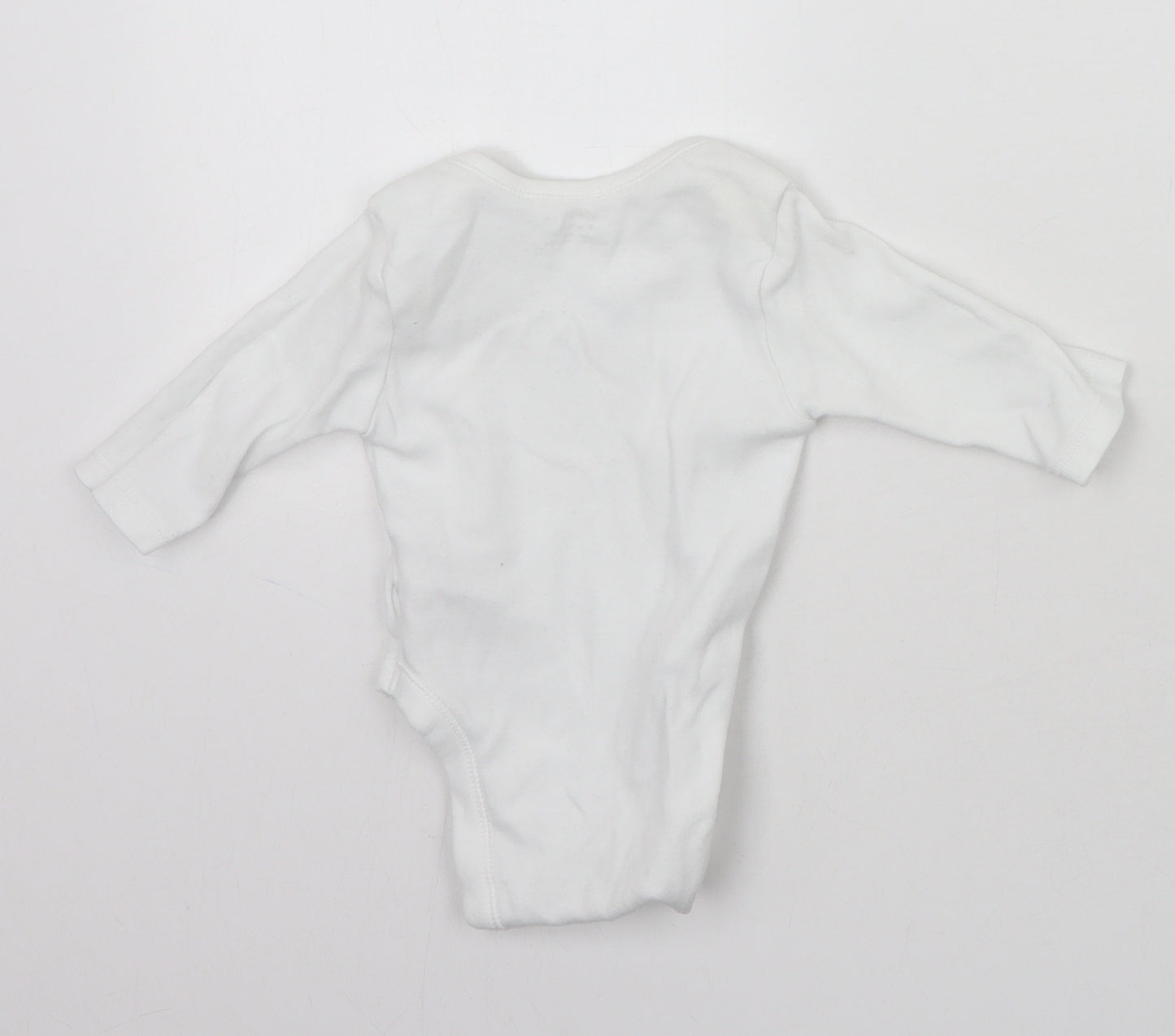 Primark Baby White   Babygrow One-Piece Size 0-3 Months