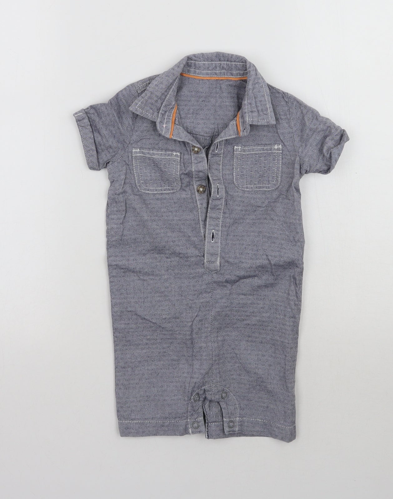 George Baby Blue   Babygrow One-Piece Size 9-12 Months