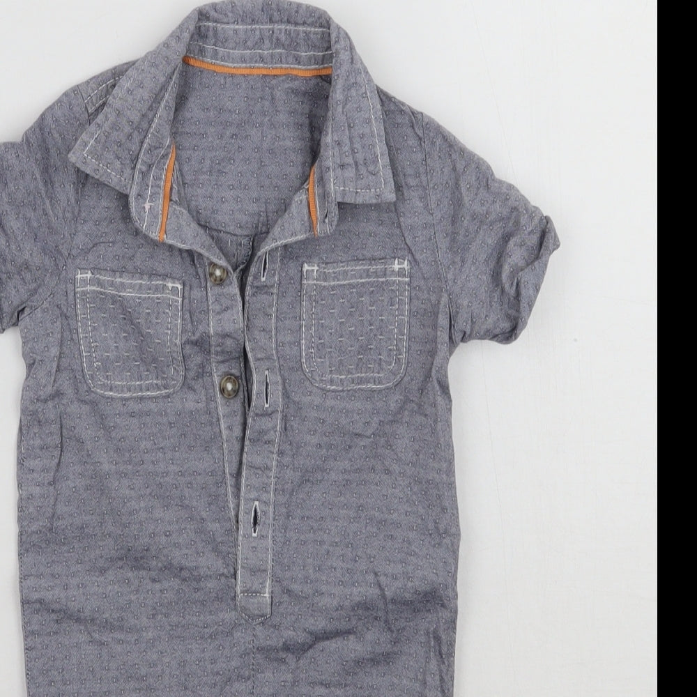 George Baby Blue   Babygrow One-Piece Size 9-12 Months