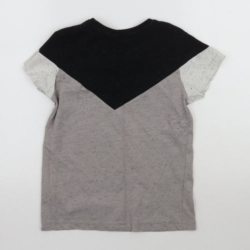 George Boys Grey   Basic T-Shirt Size 8-9 Years