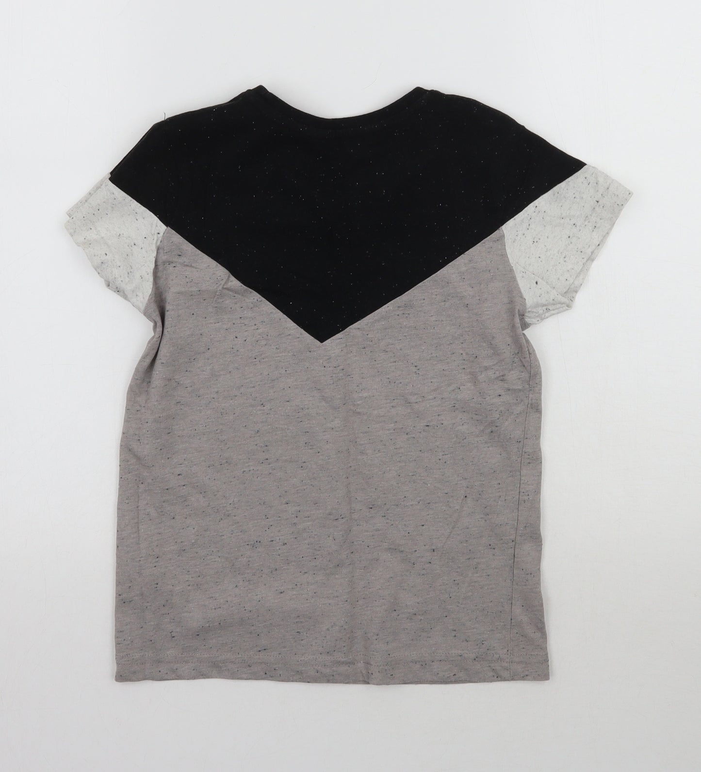 George Boys Grey   Basic T-Shirt Size 8-9 Years