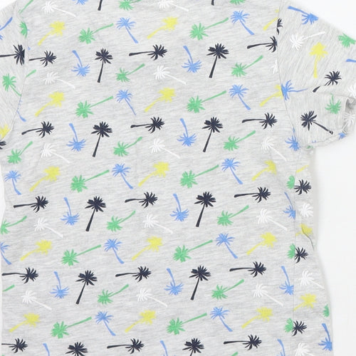 Pep & co Baby Grey Floral  Basic T-Shirt Size 18-24 Months