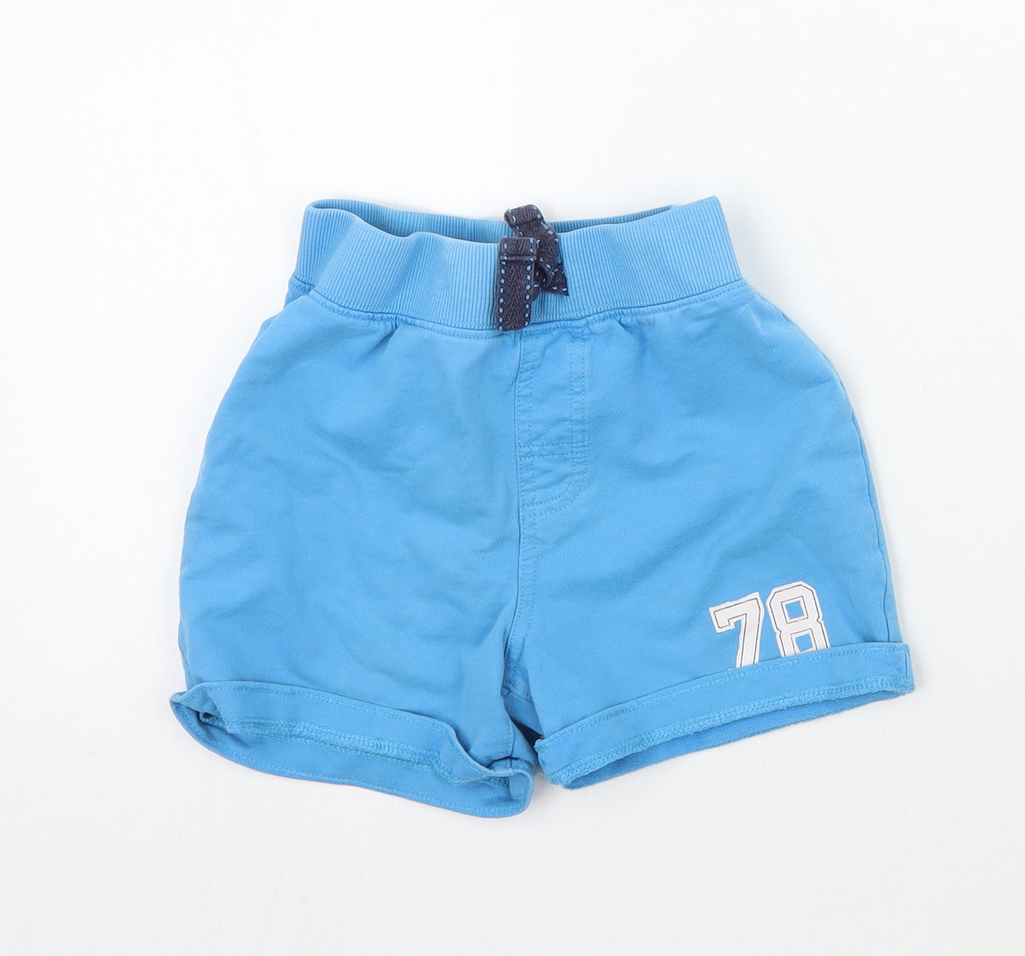 George Boys Blue   Sweat Shorts Size 3-4 Years