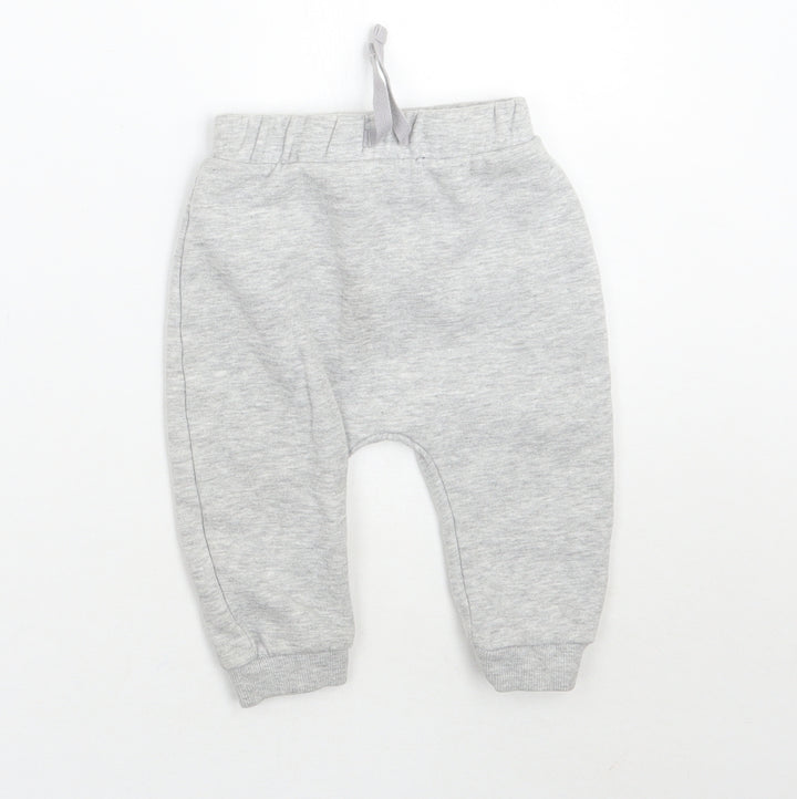 George Boys Grey Sweatpants Trousers Size 6-9 Months