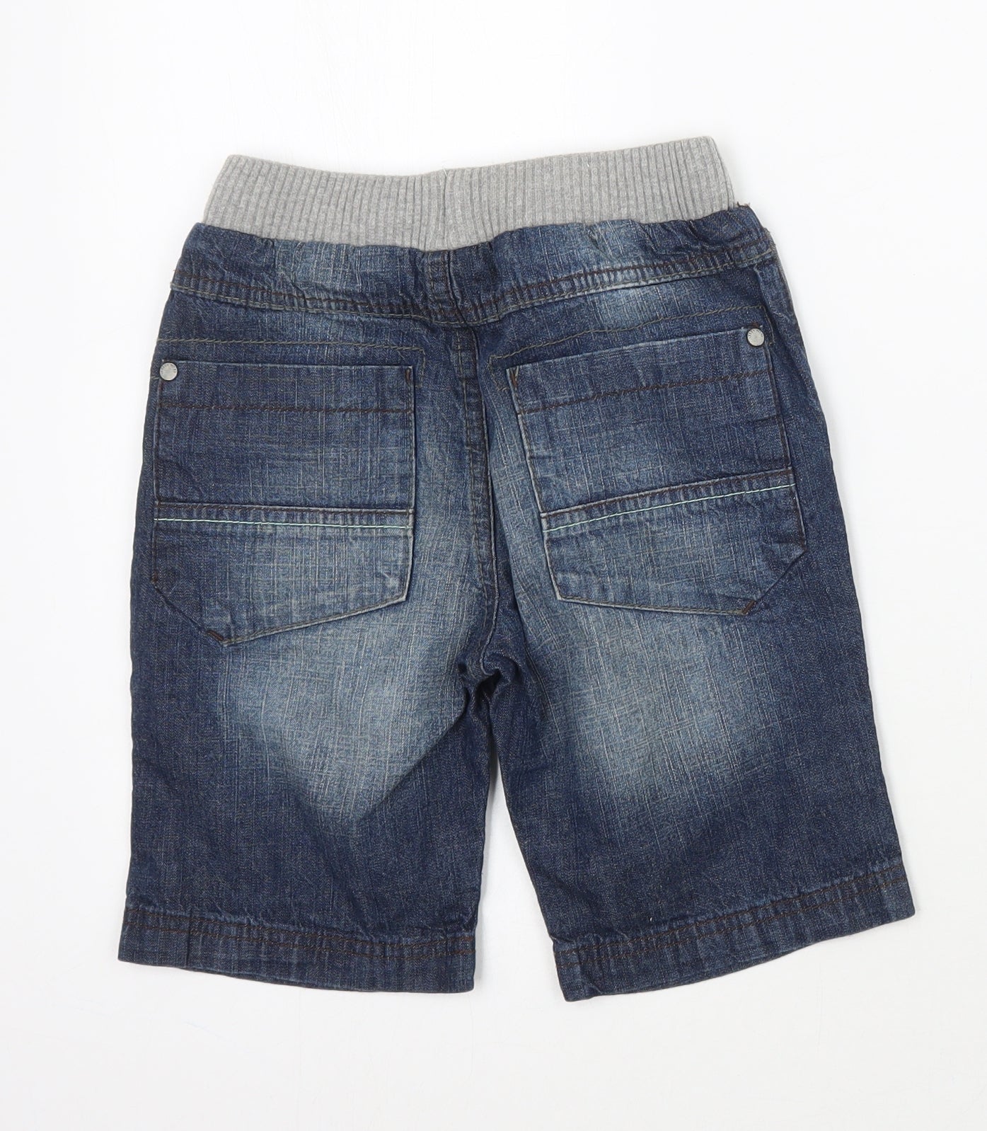 George Boys Blue   Cargo Shorts Size 6-7 Years