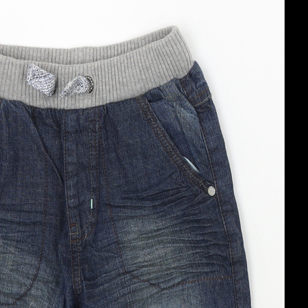 George Boys Blue   Cargo Shorts Size 6-7 Years