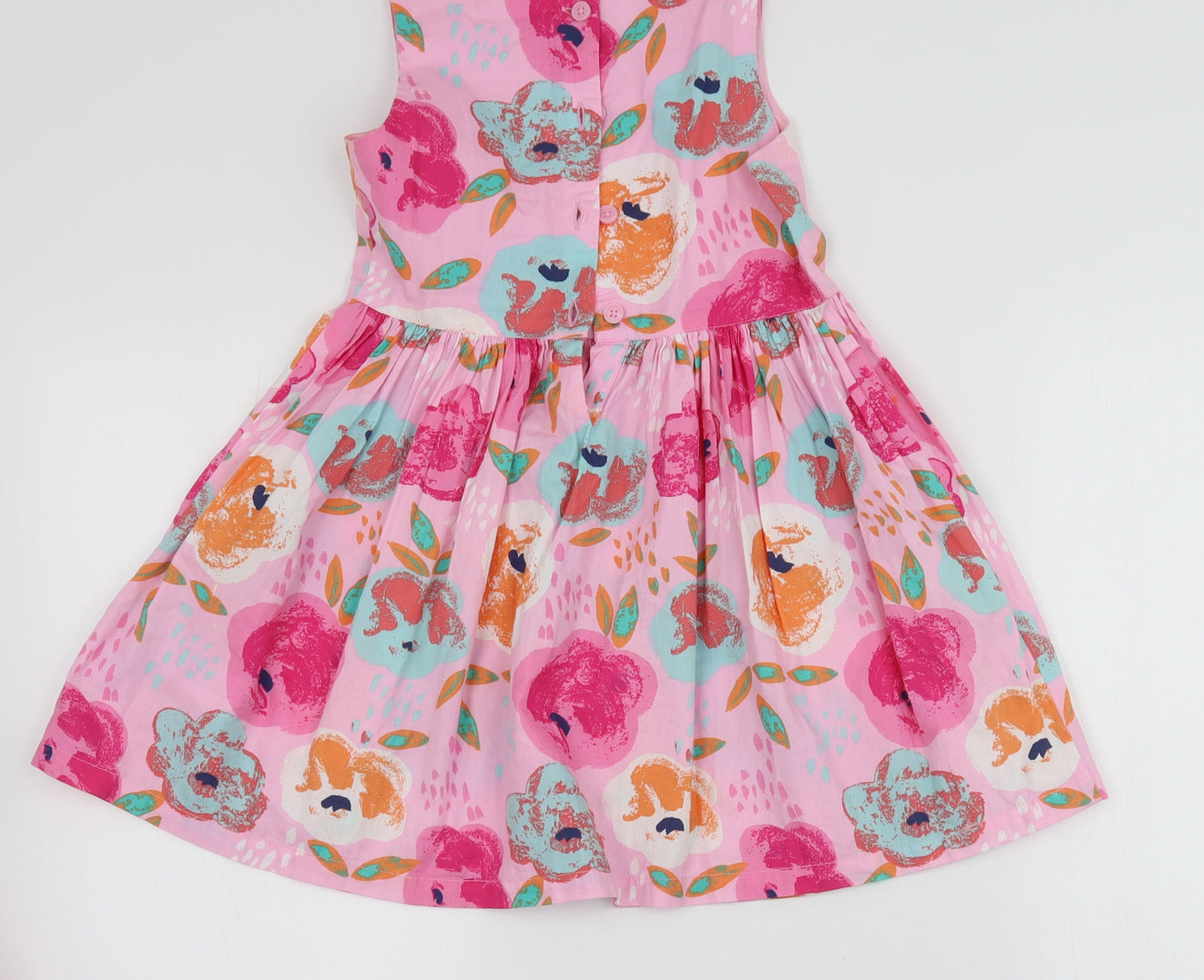 Bluezoo Girls Pink Floral  A-Line  Size 4-5 Years