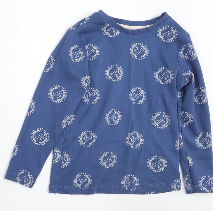 George Boys Blue   Pullover Jumper Size 6-7 Years