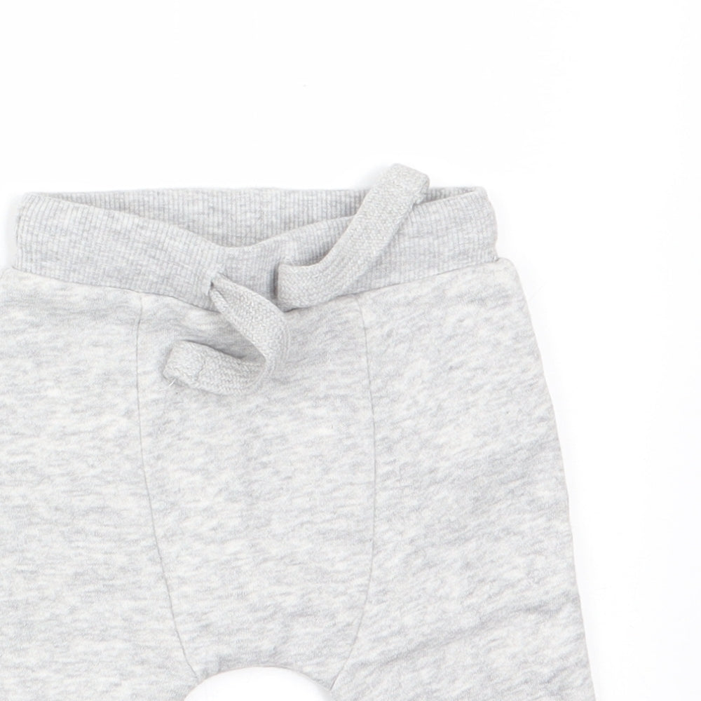 Florence and Fred Boys Grey   Jogger Trousers Size 0-3 Months
