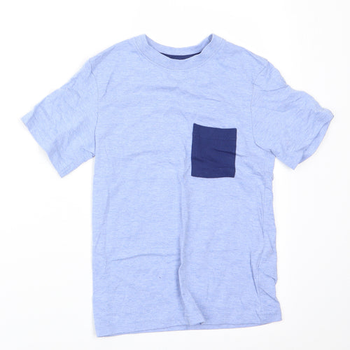 Rebel Boys Blue   Basic T-Shirt Size 7-8 Years