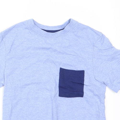 Rebel Boys Blue   Basic T-Shirt Size 7-8 Years