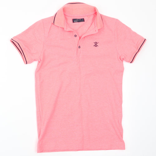 NEXT Girls Orange   Basic Polo Size 11 Years  - N 82