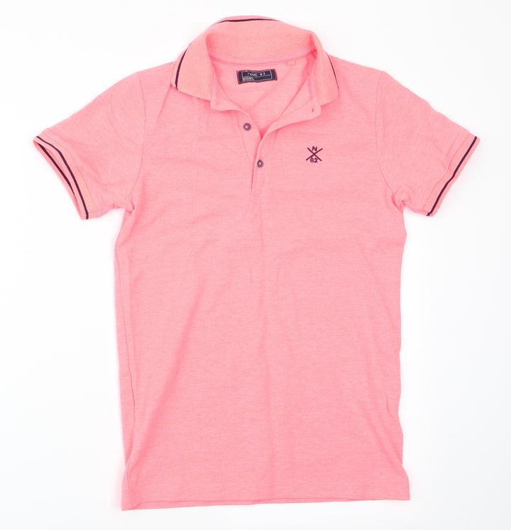 NEXT Girls Orange   Basic Polo Size 11 Years  - N 82