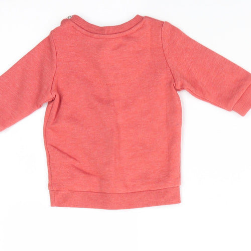 Fred & Flo Boys Orange   Pullover Jumper Size 0-3 Months  - Little Genius