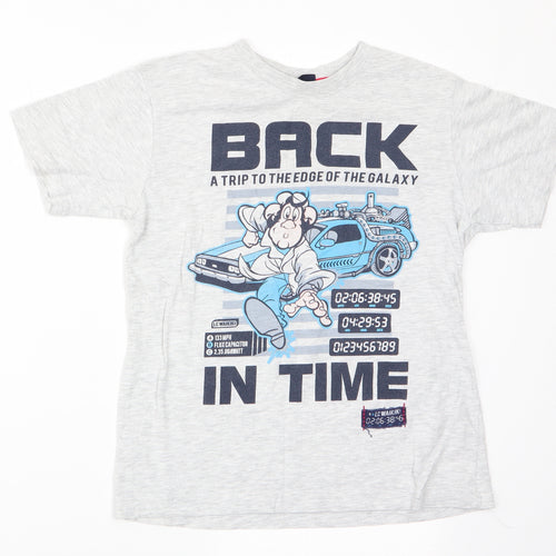 LC Waikiki Boys Grey   Basic T-Shirt Size 8-9 Years  - Back in Time