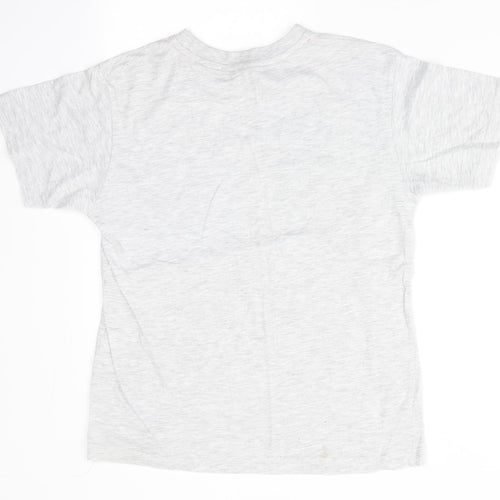 LC Waikiki Boys Grey   Basic T-Shirt Size 8-9 Years  - Back in Time