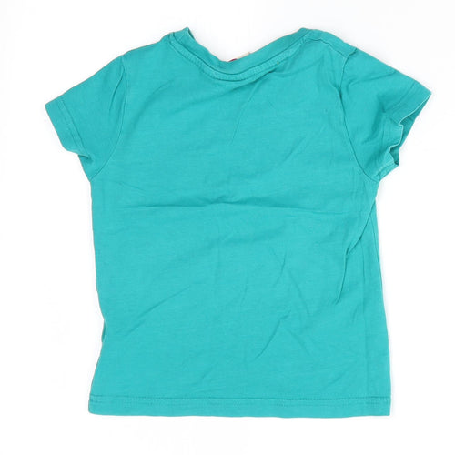 Lee Cooper Boys Green   Basic T-Shirt Size 2-3 Years  - Awesome