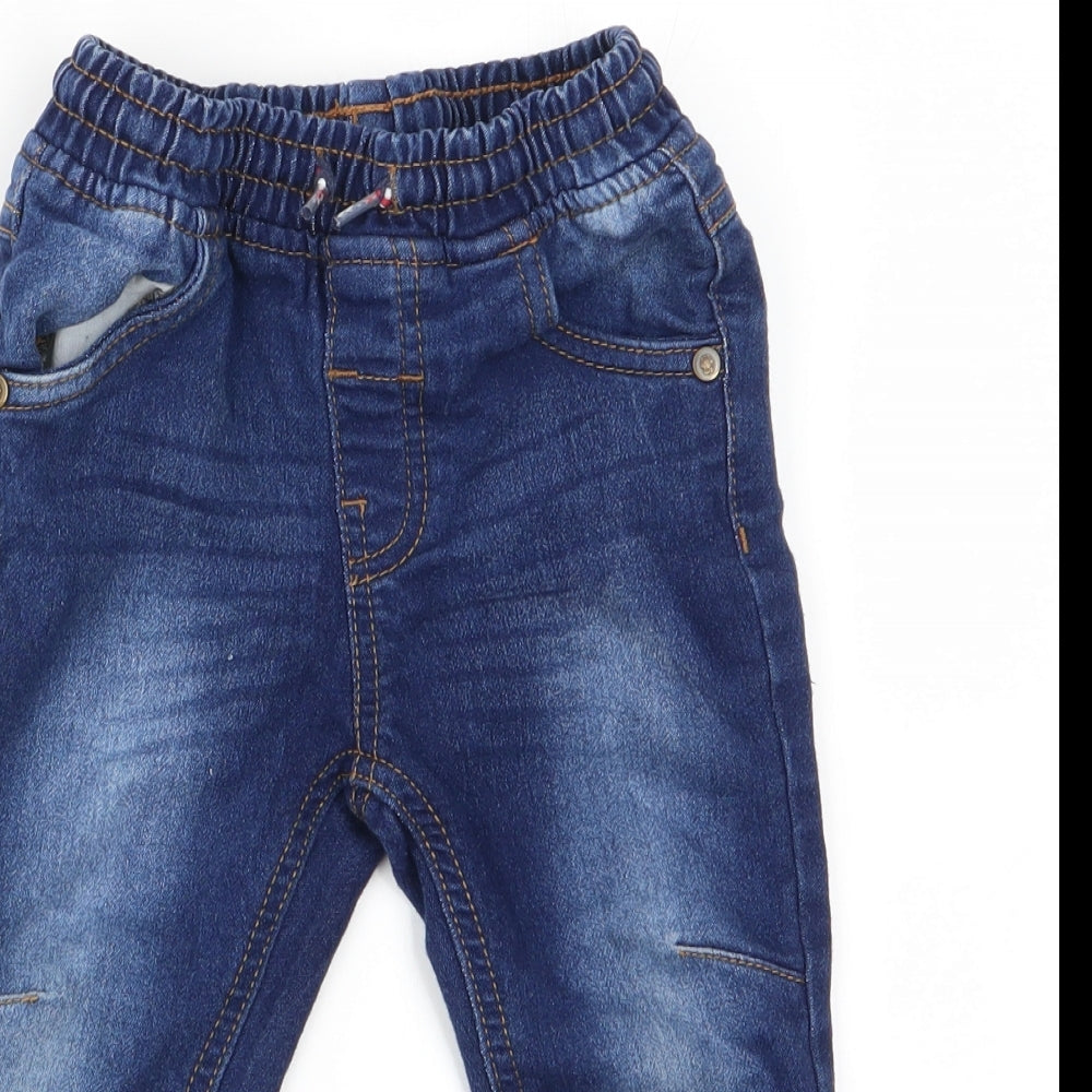 So Cute Boys Blue   Jogger Jeans Size 12-18 Months