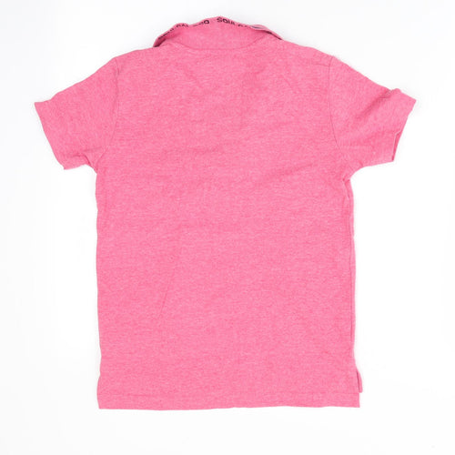 Soul & Co Boys Red   Basic Polo Size 9-10 Years  - SCCO