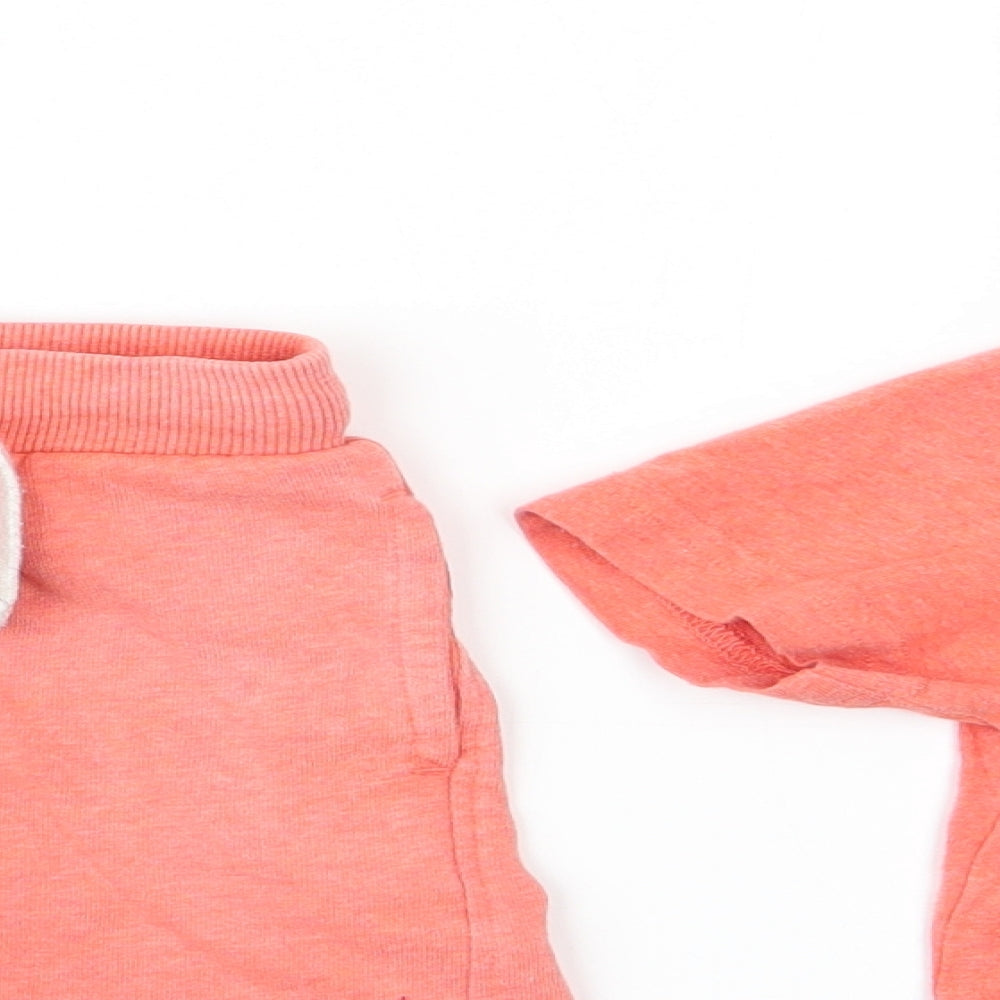 Surfer Dude Baby Orange   Shorts Set Outfit/Set Size 18-24 Months  - shorts & t-shirt