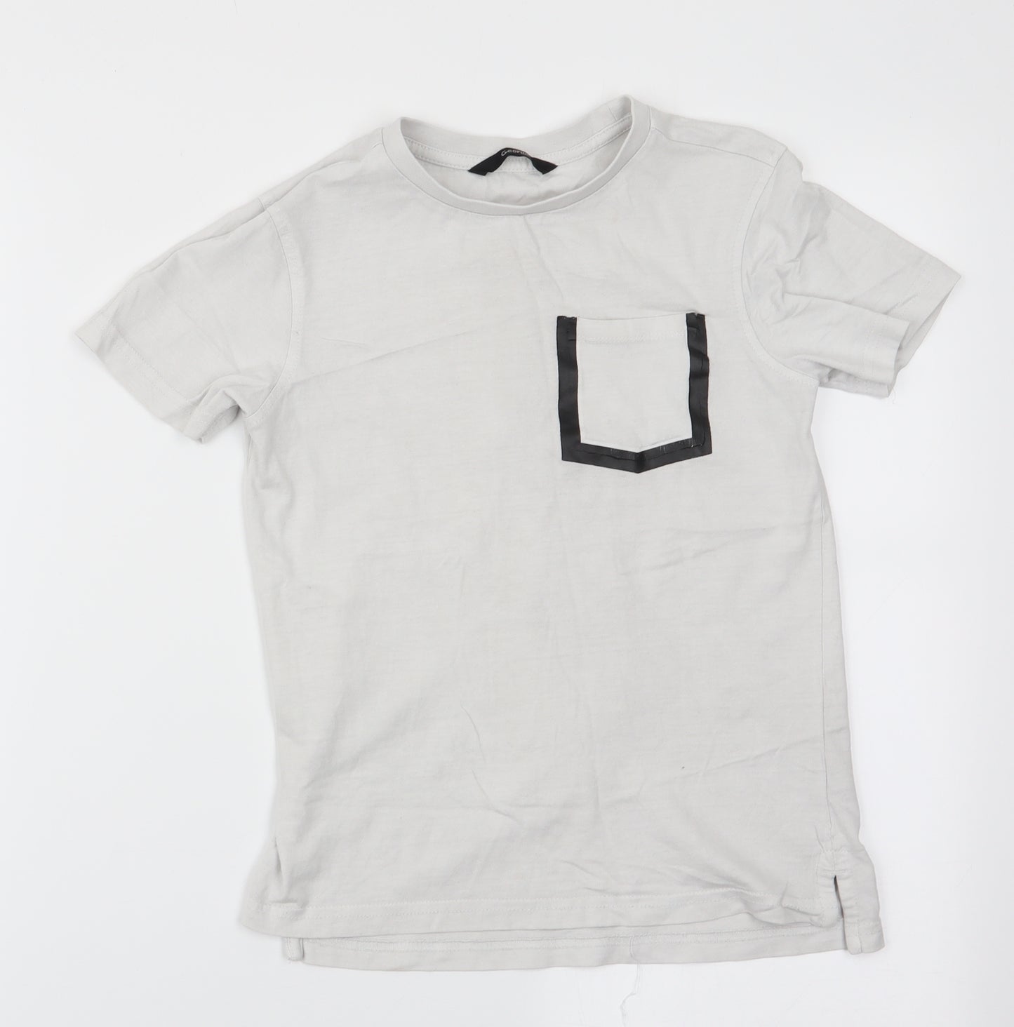 George Boys White   Basic T-Shirt Size 8-9 Years  - Future