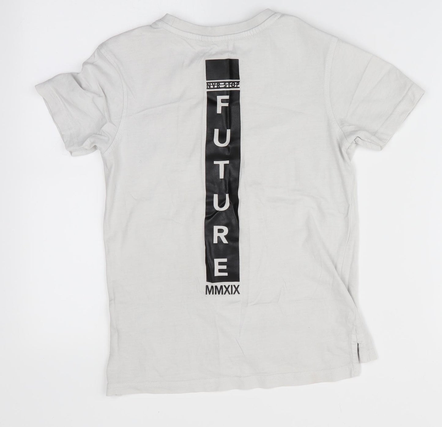 George Boys White   Basic T-Shirt Size 8-9 Years  - Future