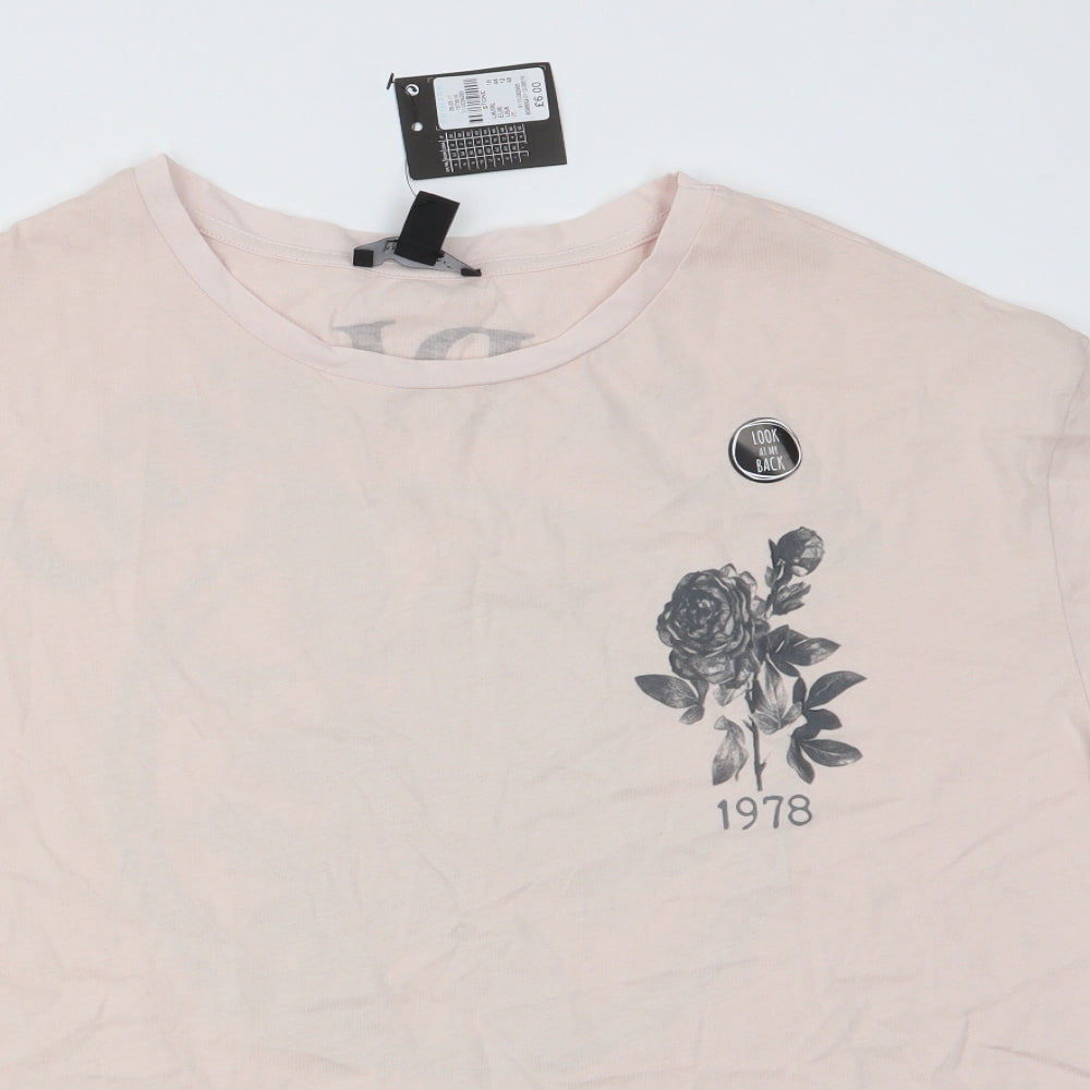 Atmosphere Womens Pink   Basic T-Shirt Size 16  - Rose