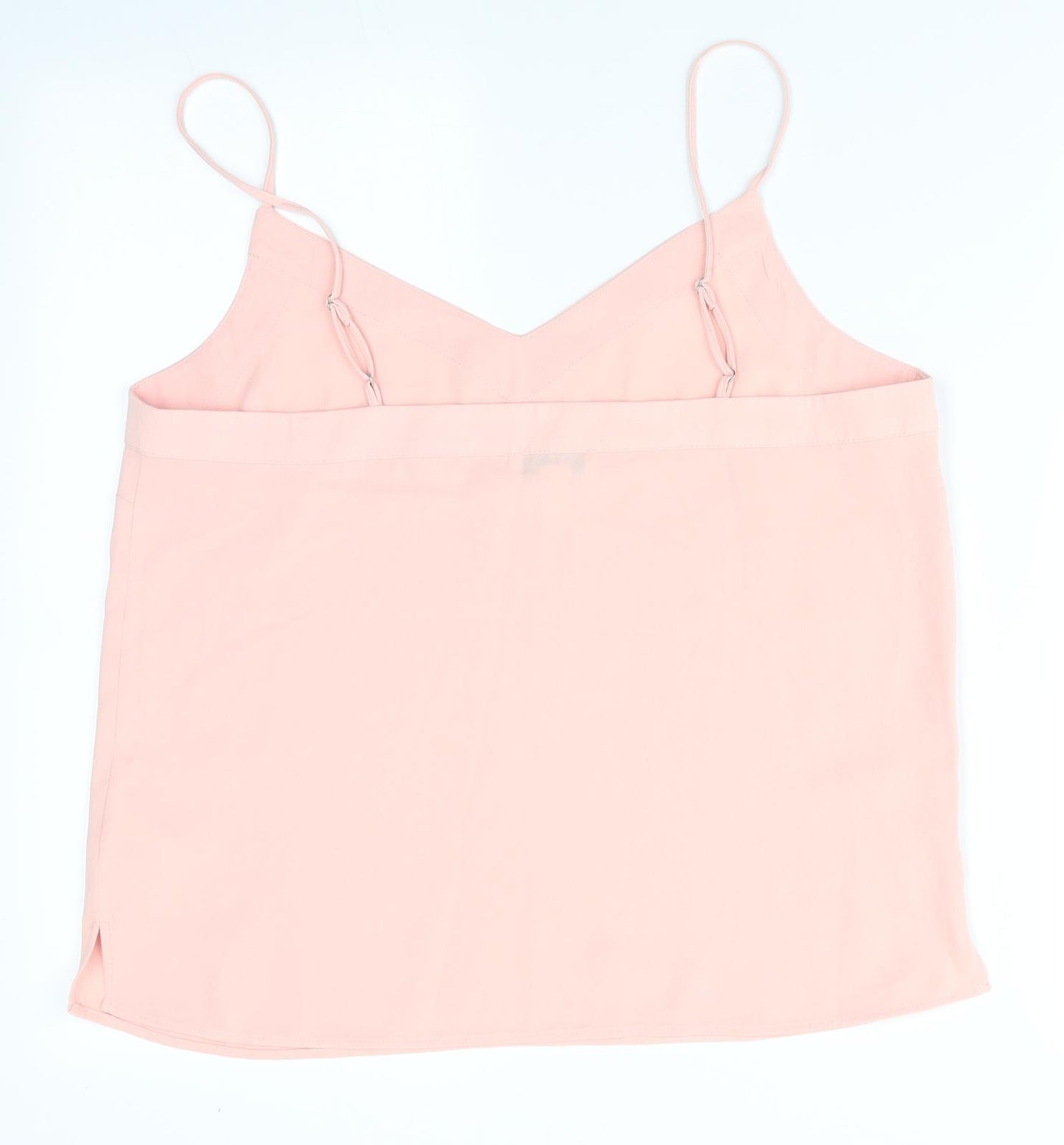 Topshop Womens Pink   Camisole Blouse Size 12  - Peach in Colour