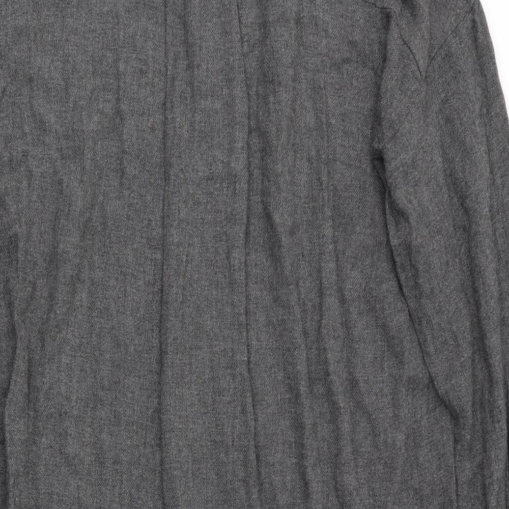 Zara Womens Grey   Shirt Dress  Size 4