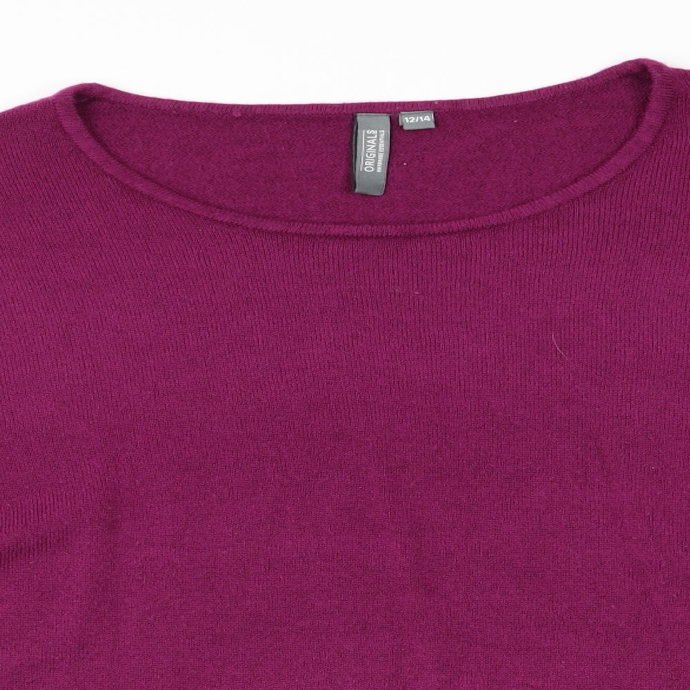 Originals Womens Purple   Pullover Jumper Size 12