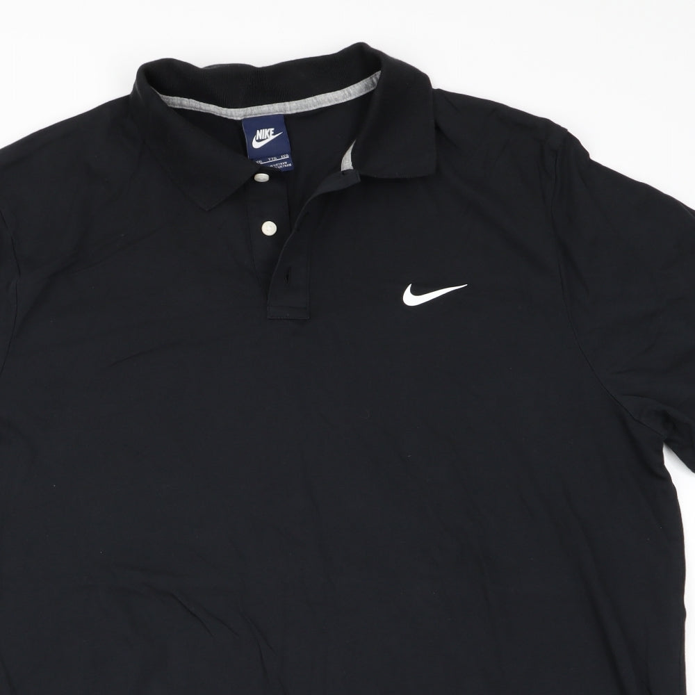 Nike Mens Black    Polo Size 2XL