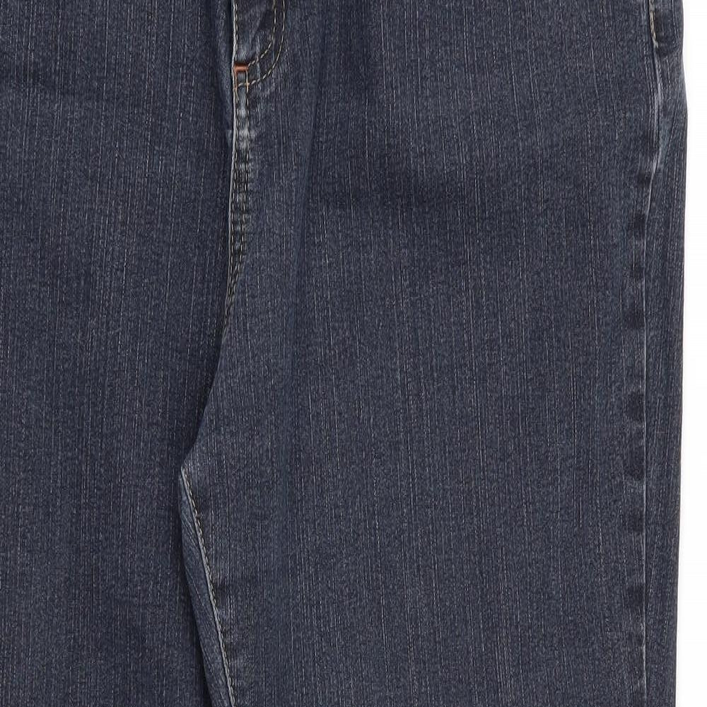 Per Una Womens Blue   Straight Jeans Size 16 L27 in - Soft Denim