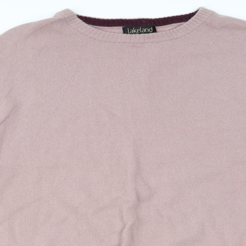 Lakeland Womens Pink   Pullover Jumper Size M