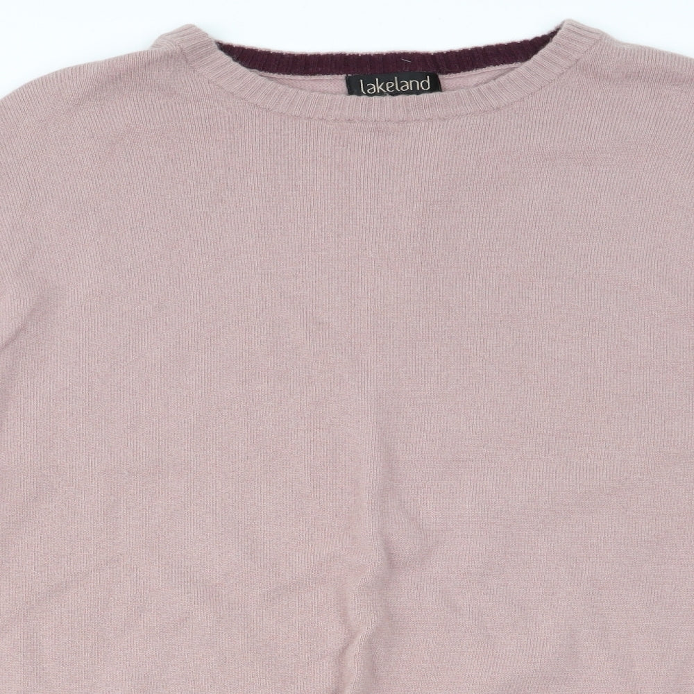 Lakeland Womens Pink   Pullover Jumper Size M