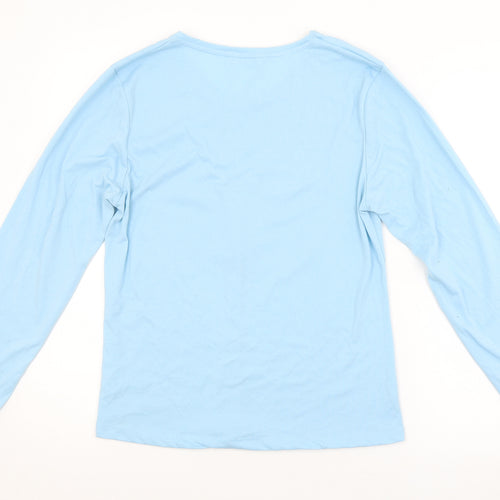 LOUNGABLE Womens Blue   Basic T-Shirt Size M