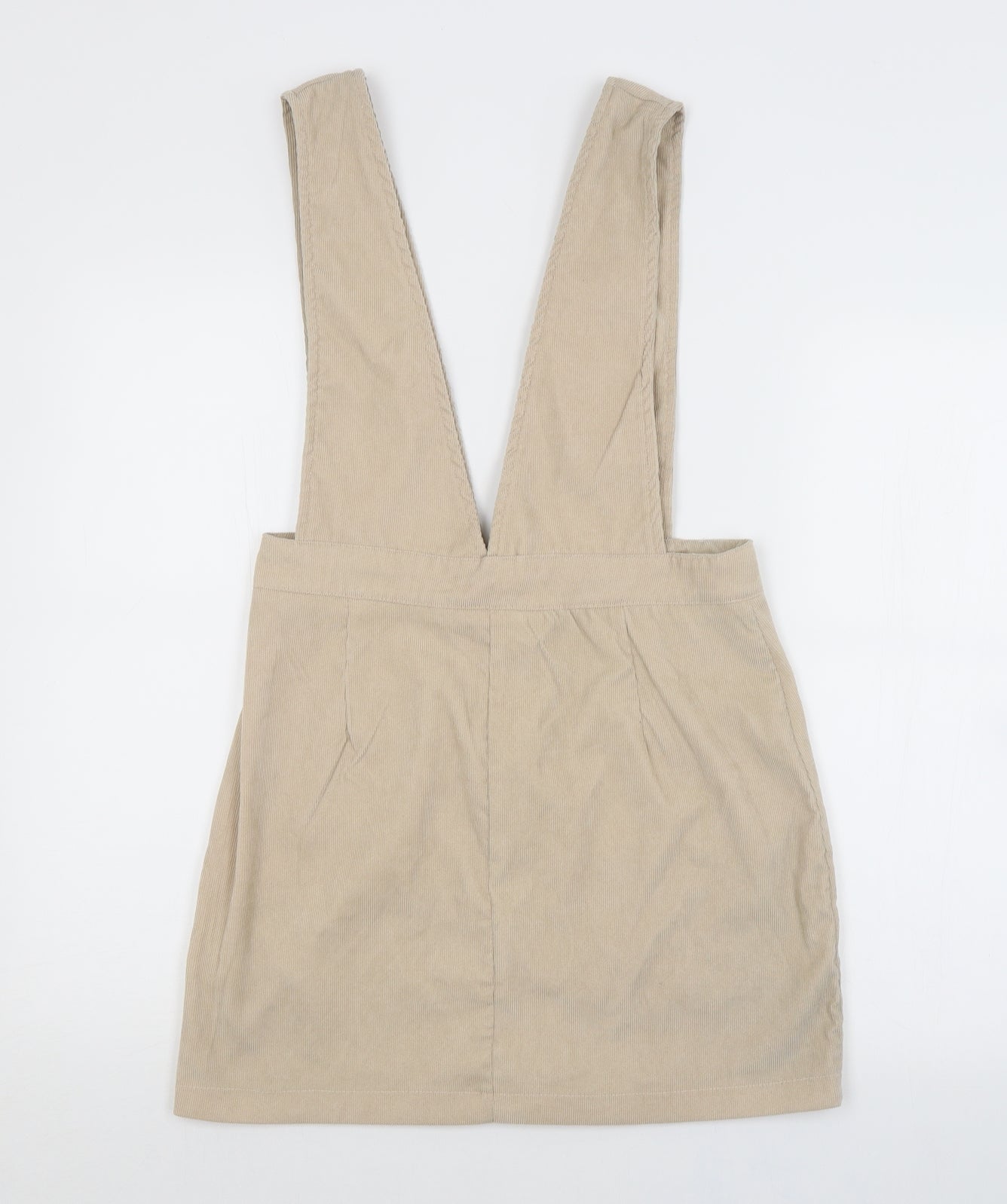 Nasty Gal Womens Beige   Dungaree One-Piece Size 12