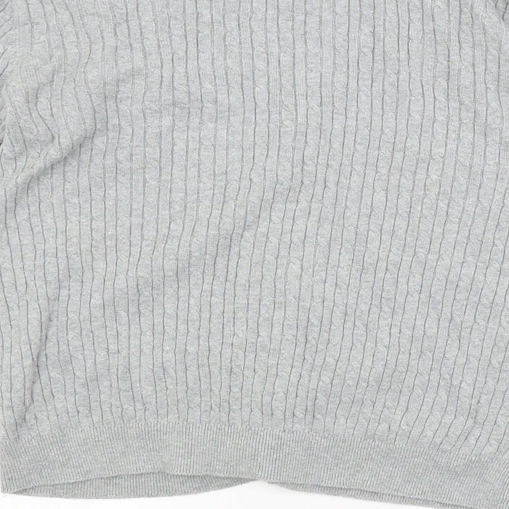 Crew Clothing Womens Grey   Cardigan Jumper Size 10