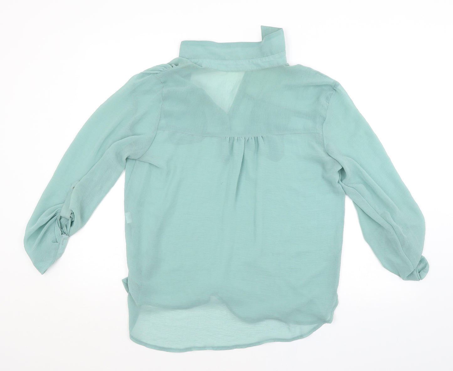 Atmosphere Womens Green   Basic Button-Up Size 12