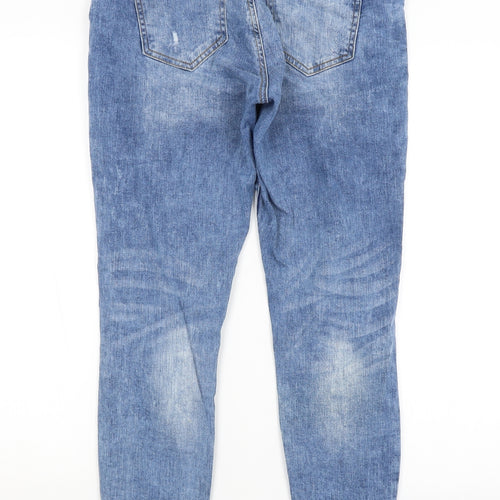 DENIM CO. Womens Blue   Straight Jeans Size 14 L27 in
