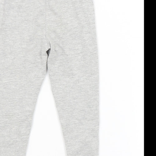 TU Girls Grey   Jogger Trousers Size 3 Years