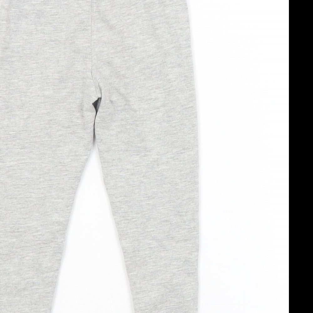 TU Girls Grey   Jogger Trousers Size 3 Years