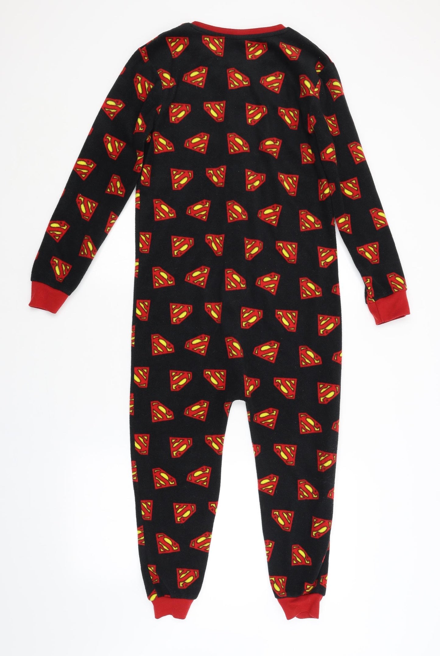 Preworn Boys Black Geometric   One Piece Size 9-10 Years