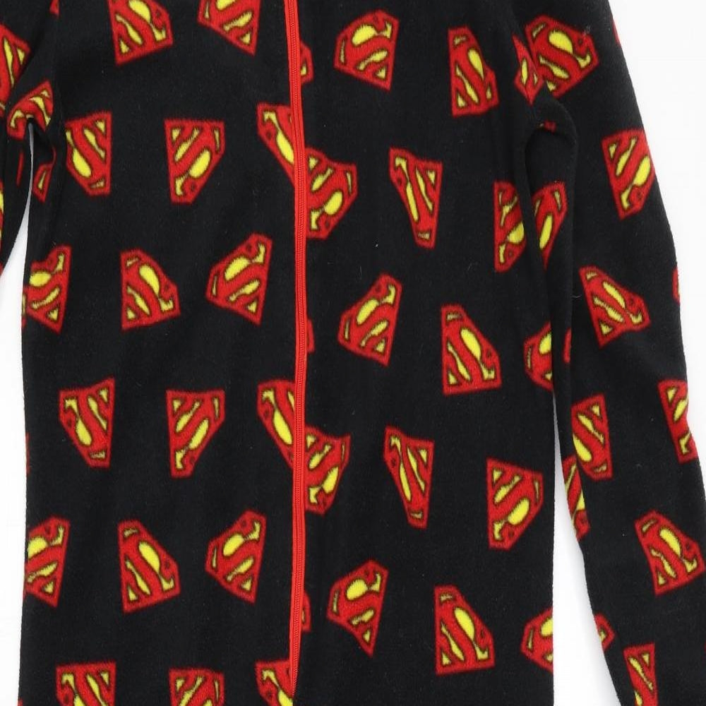 Preworn Boys Black Geometric   One Piece Size 9-10 Years