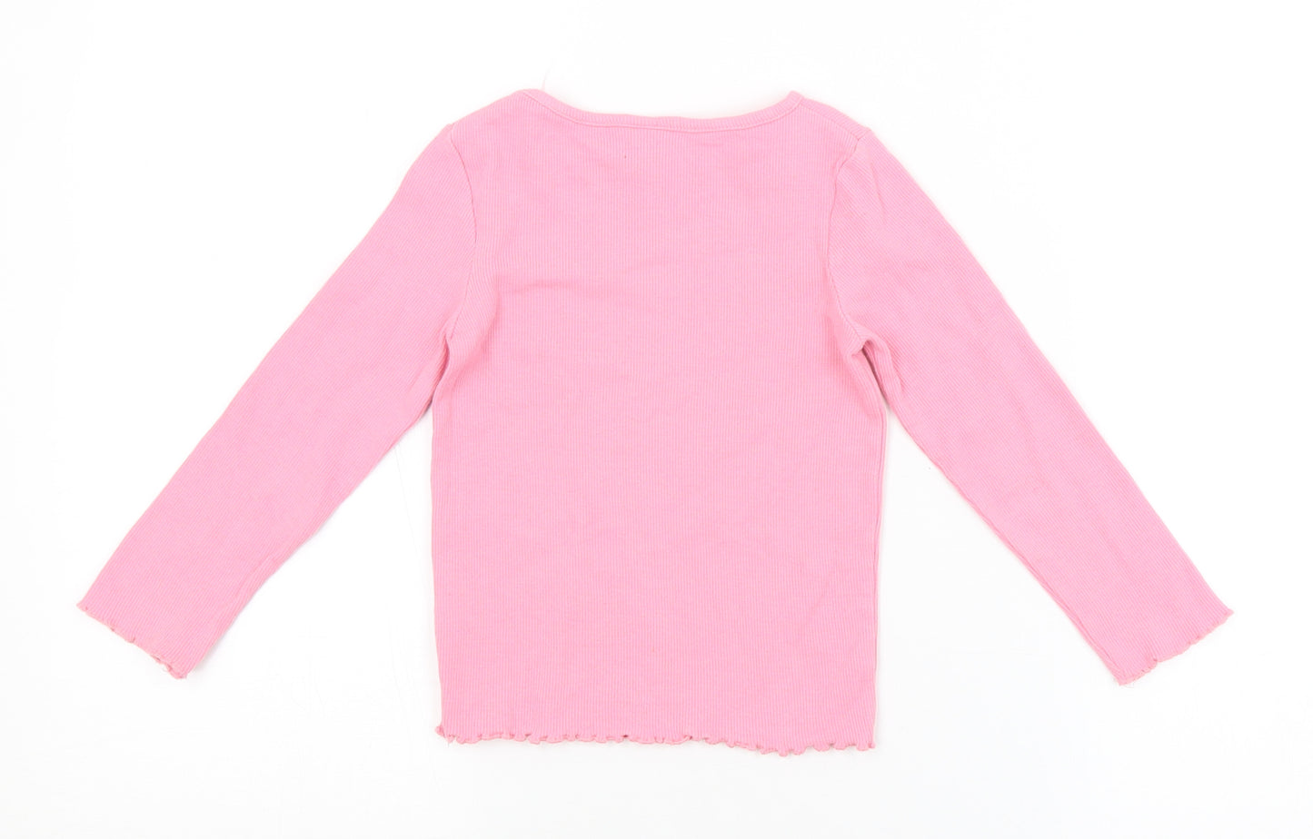TU Girls Pink   Basic T-Shirt Size 3-4 Years