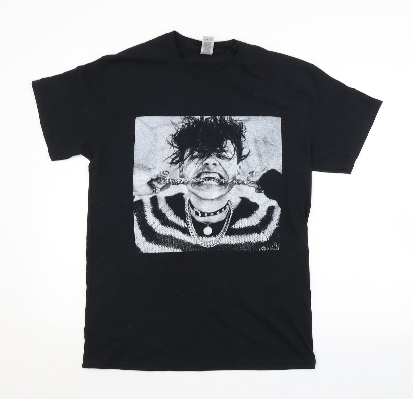 Preworn Mens Black    T-Shirt Size M