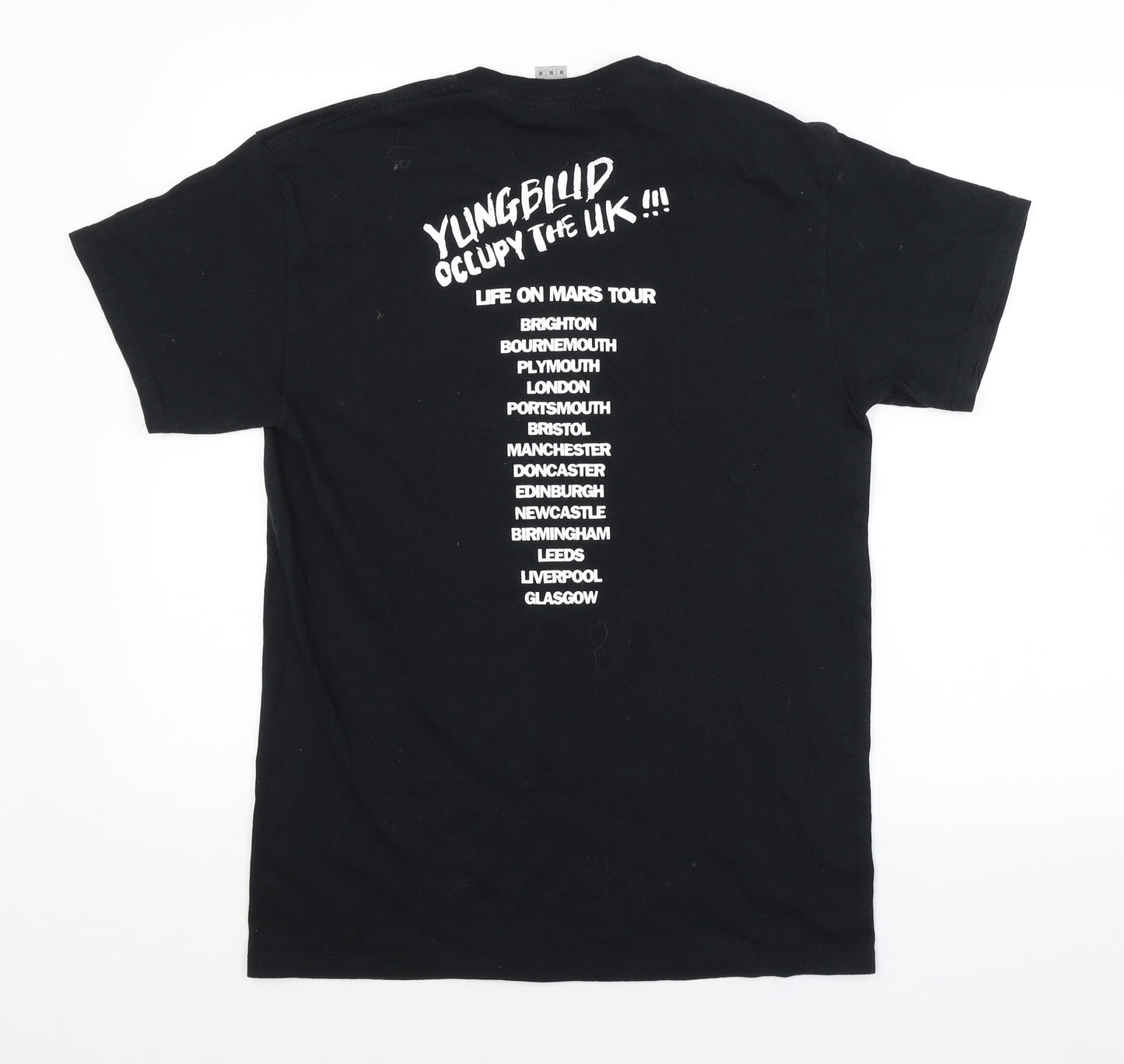 Preworn Mens Black    T-Shirt Size M