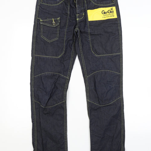 Gio-Goi Mens Blue   Straight Jeans Size 30 in L32 in